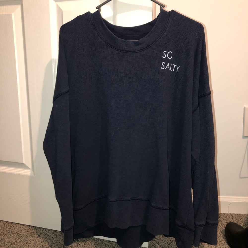 Aerie “So Salty” Lightweight Pullover - L